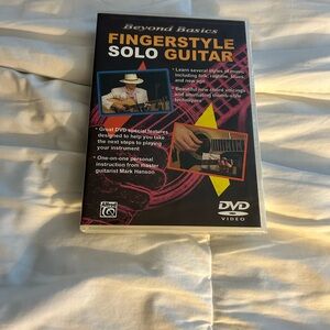 Beyond Basics Fingerstyle Guitar DVD Mark Hanson NEW Sealed